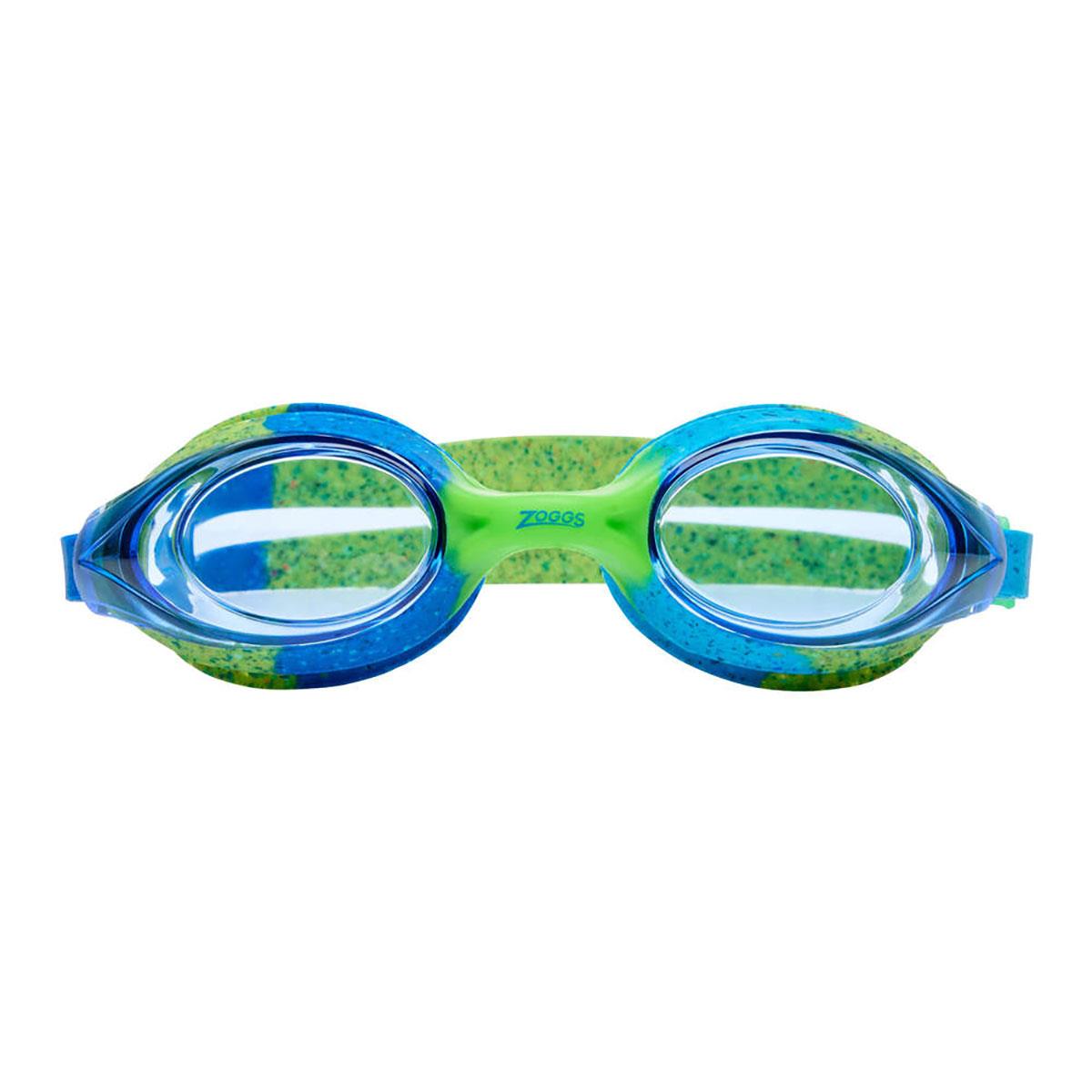 Zoggs Bondi Remix Junior Swimming Goggles - Blue/Green/Blue Tint