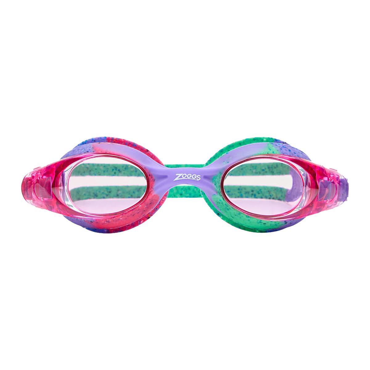 Zoggs Little Bondi Remix Swimming Goggles - Violet/Pink/Pink Tint
