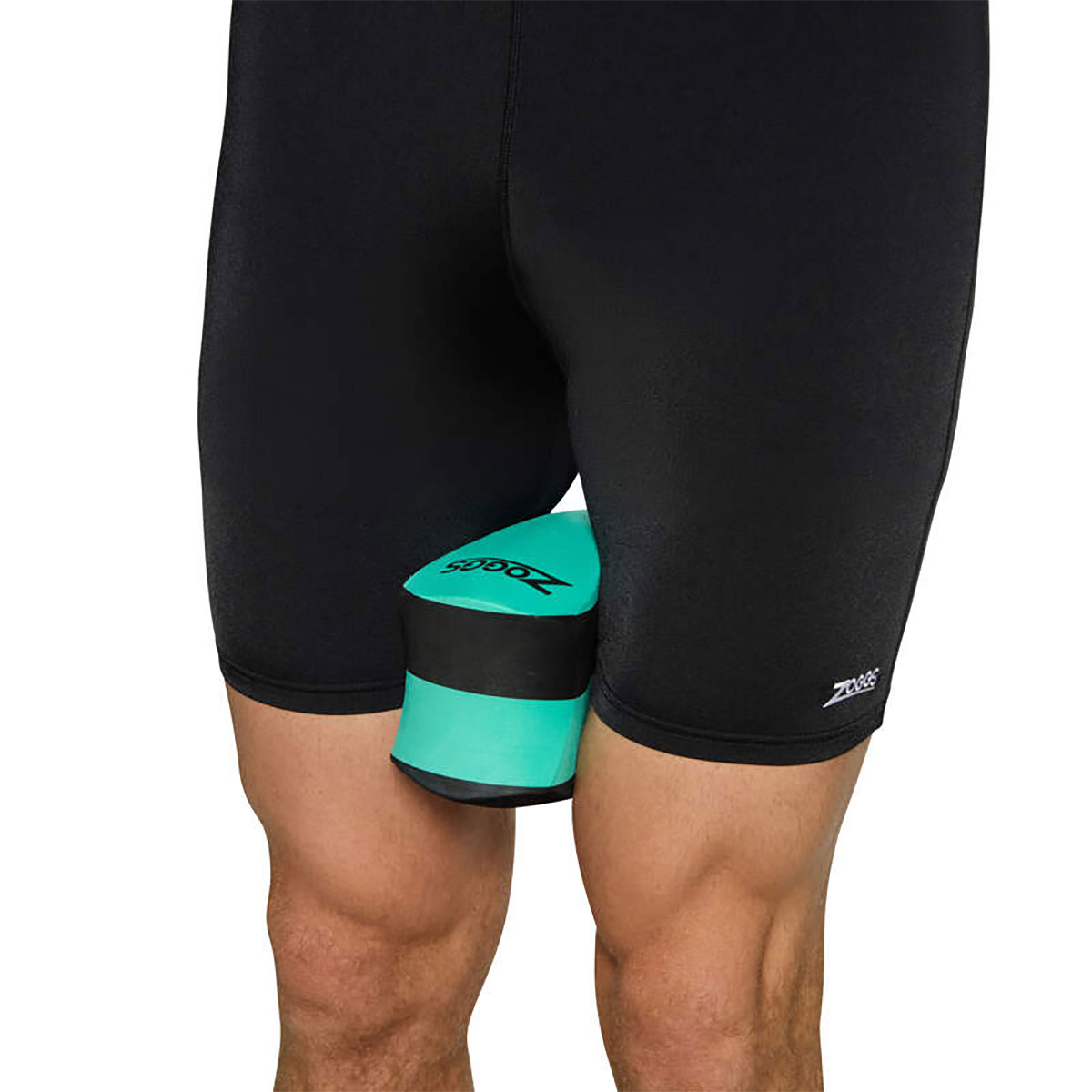 Zoggs Pull Buoy - Black / Turquoise
