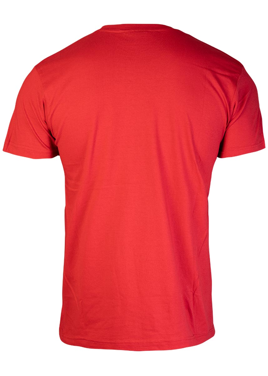Akron Lena Cotton T-shirt - Red -Front side