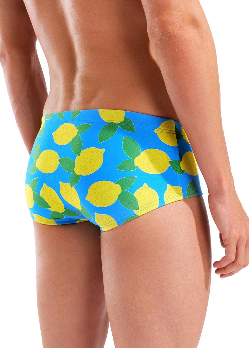 Arena Lemons Low Waist Shorts - Turquoise / Multi