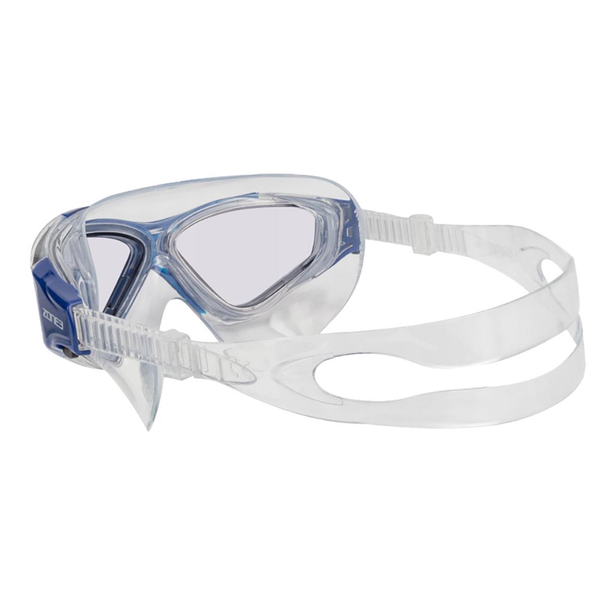 Zone3 Vision Max Clear Swim Mask - Clear / Blue