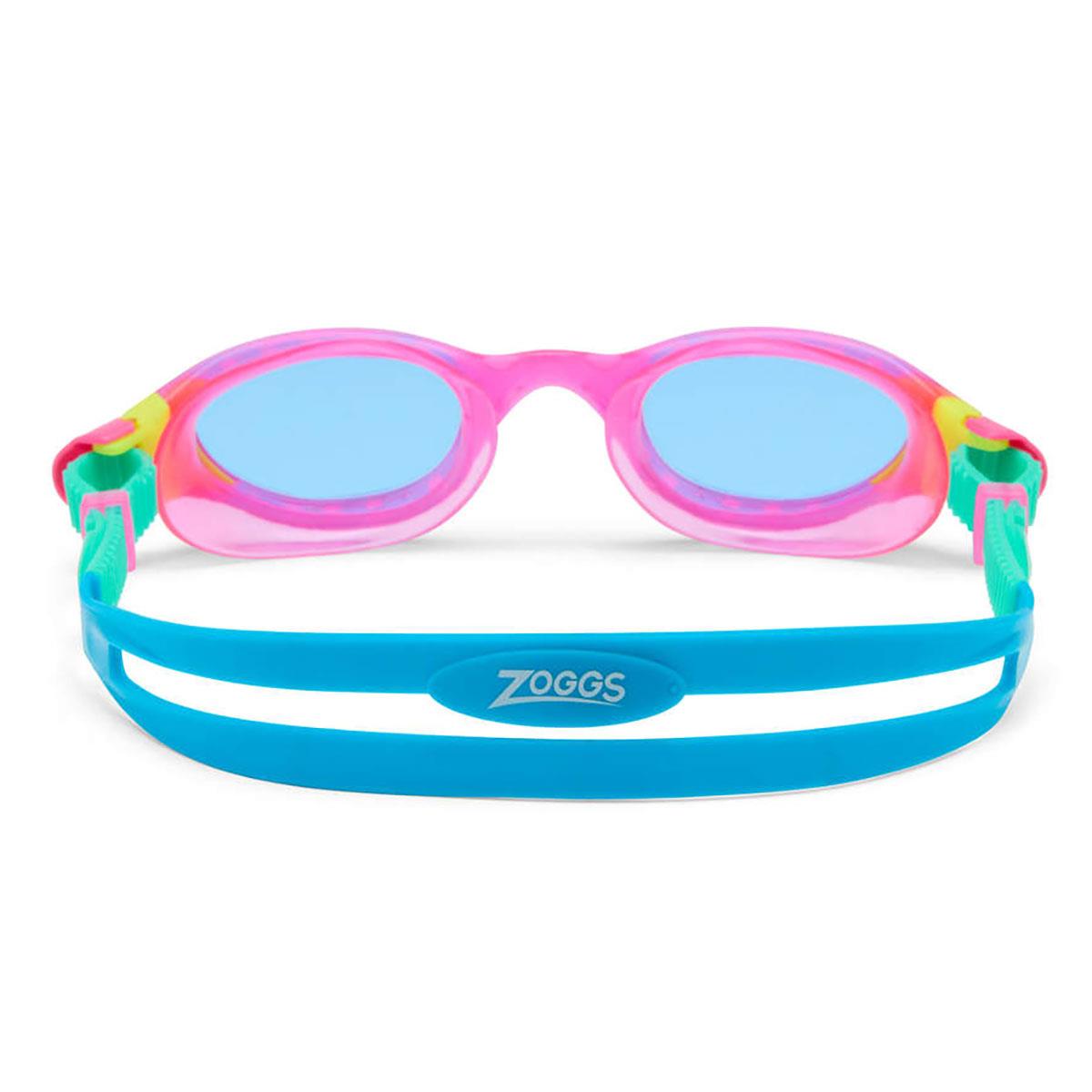 Zoggs Phantom 2.0 Junior Goggles - Pink/Turquoise/Tinted Blue