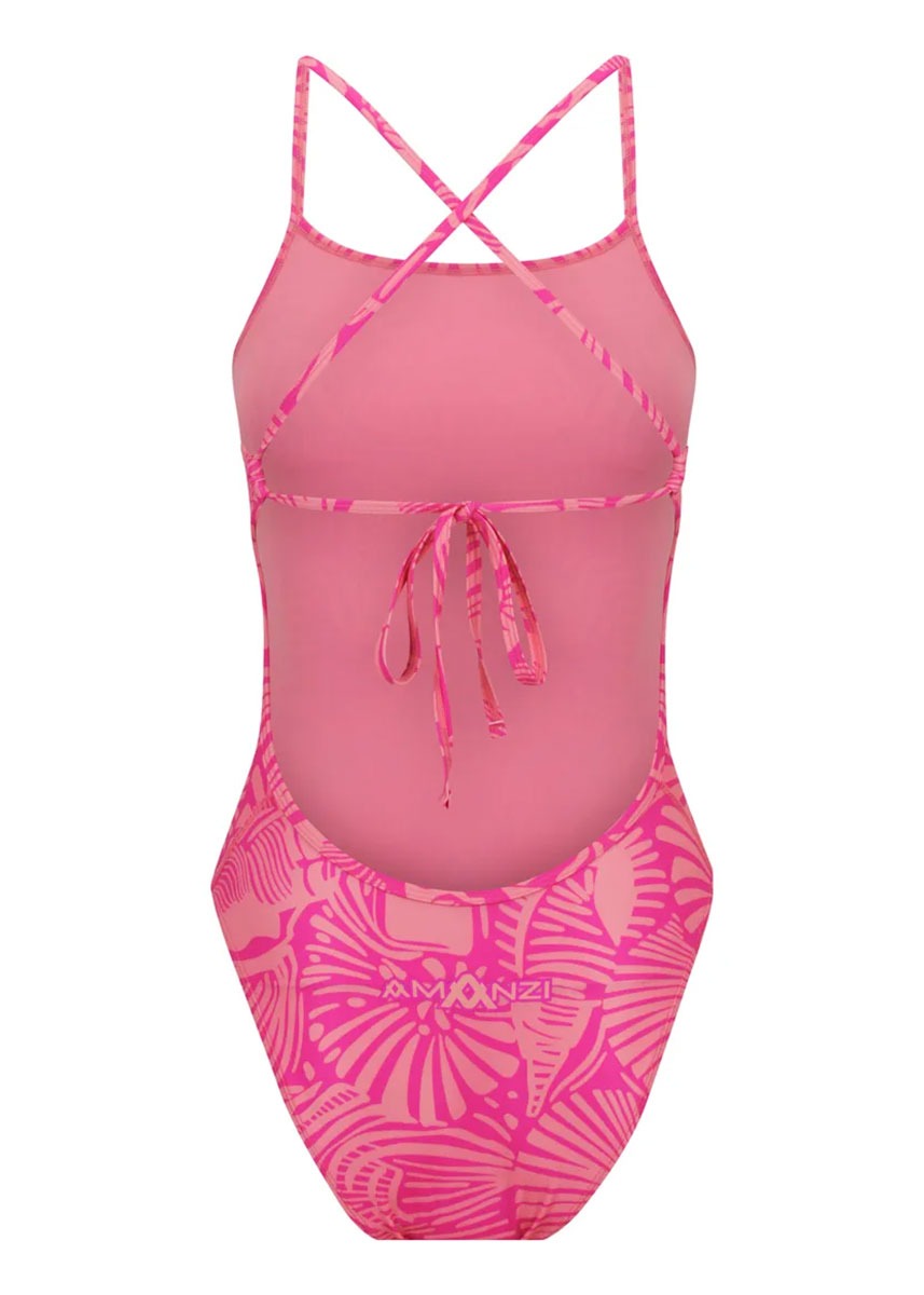 AMANZI Seaflair Tie Back One Piece Swimsuit
