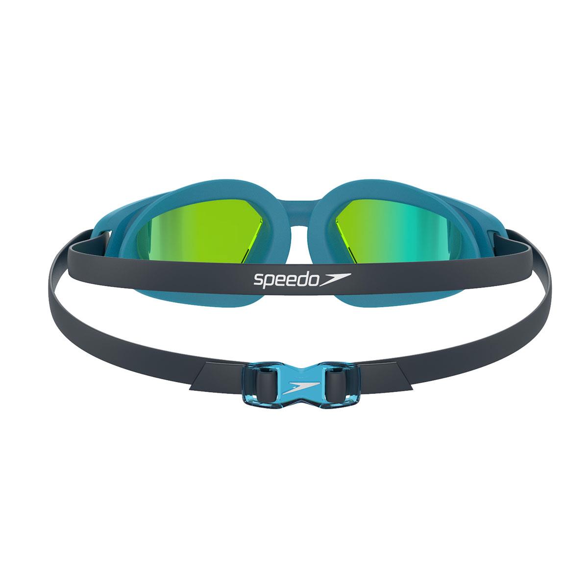 Speedo Hydropulse Junior Mirrored B-Grade Goggles - Navy / Blue / Gold