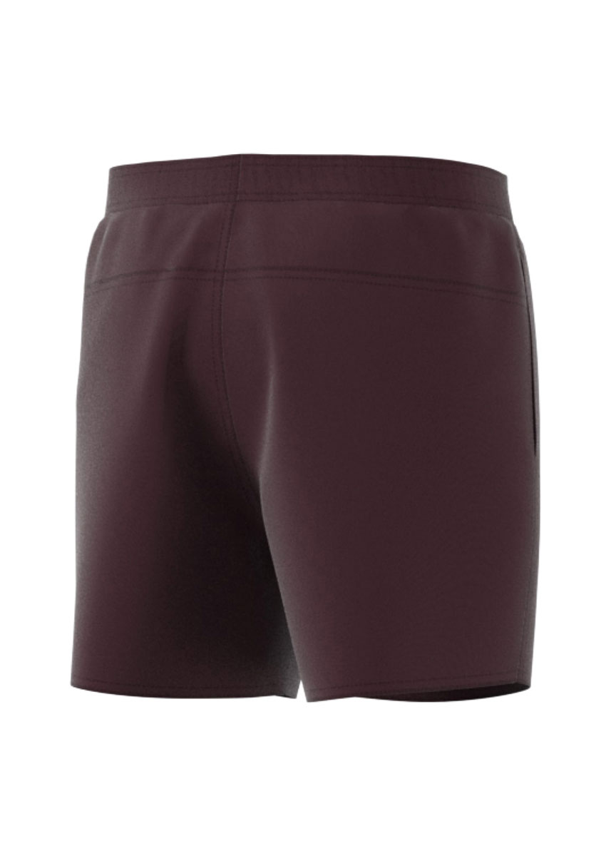 Adidas Mens Solid Shorts - Dark Burgundy