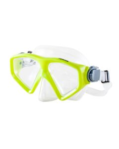 Máscara de mergulho com snorkel Mosconi Ribon Pro - Verde-limão