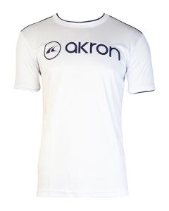 Akron Junior Denis Technical T-shirt - Navy Blue / White- Front view