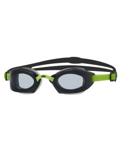 Zoggs Ultima Air Goggles - Lime/ Black/ Tint Smoke