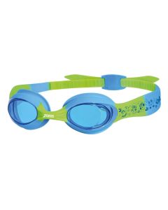 Zoggs Little Twist Kids Goggles -  Green / Blue / Blue Tint