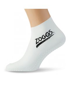 Zoggs Latex Pool Socks - White