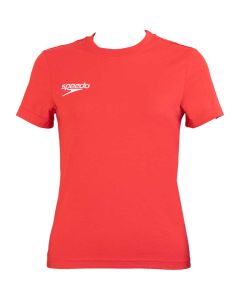 Speedo Team Kit Junior Small Logo T-Shirt - Red