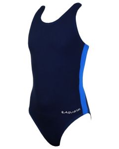 Aquarias Costume Splice Bladeback pour filles Navy / Blue Front