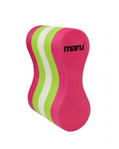 Maru Pull Buoy - Pink / Lime / White