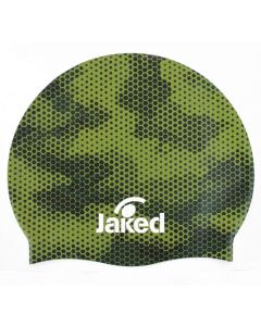 Jaked Cuffia Senior Pixie Swim Cap - Vert armée
