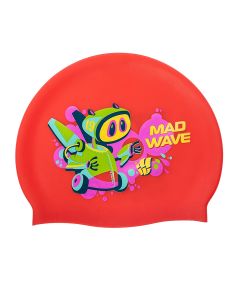 Mad Wave Mad Bot Silicone Cap - Rouge