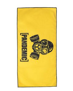 Mad Wave Pandemic Small Microfiber Towel - Yellow