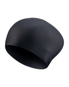 Nike Long Hair Silicone Cap - Black