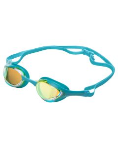 Zone3 Volare Streamline Racing Swim Goggles - Teal / White / Copper