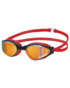 Swans SR81 Ascender Mirrored Goggles - White / Yellow