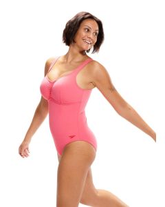 
	
Speedo Shaping Aquanite Swimsuit - Pink