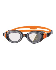 Zoggs Predator Flex Rector Goggles - Grey Orange / Reactor Smoke
