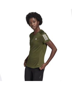 Adidas Women's Own the Run T-Shirt - Green
