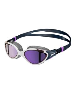 Speedo Biofuse 2.0 Mirrored Womens Goggles - Blue / Purple / White
