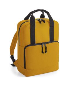 BagBase Recycled Cooler Backpack - Mustard
