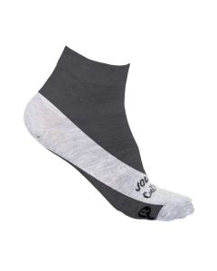 Joluvi Coolmax Extra Low Socks 2 Pack - Grey