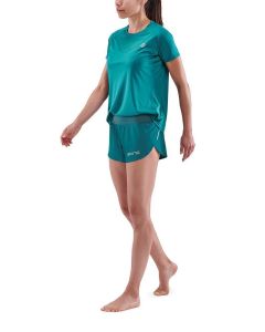 SKINS Series-3 Womens - Top à manches courtes - Teal