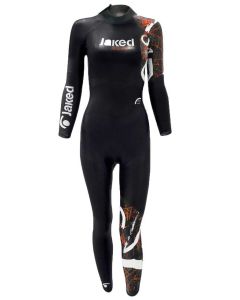 Jaked Womens FFWW Wetsuit - Black / Coral
