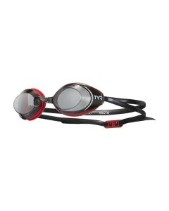 TYR Vecta Goggles - Smoke/ Red/ Black