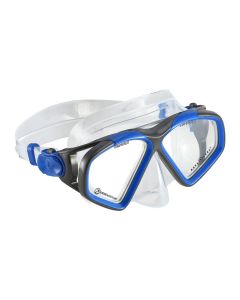 Aqua Lung Hawkeye Snorkelling Mask - Blue- Dark Grey
