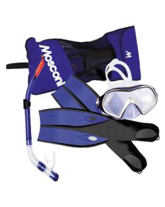 Mosconi Bora snorkelēšanas trio komplekts