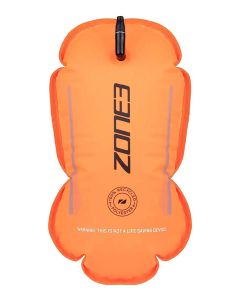 Zone3 Recycled Swim Safety Buoy/Tow Float - Orange