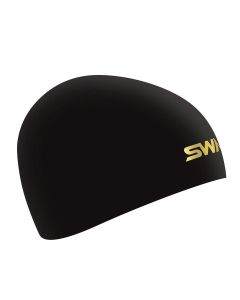 Swans Tekmovalna kapa za odrasle - črna
