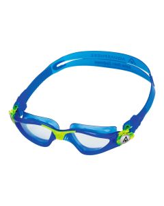 Aquasphere Kayenne Junior Clear Lens Goggles - Blue/ Yellow