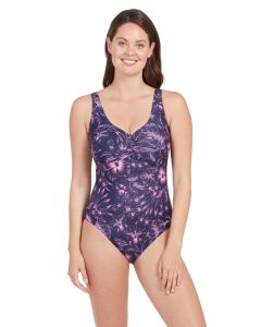 Zoggs Sunset Bloom Scoopback Swimsuit