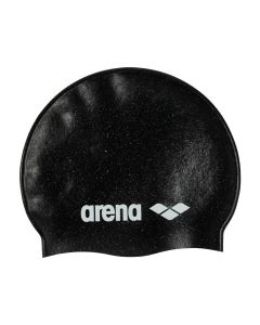 Arena Recycled Silicone Swim Cap - Black/Multi