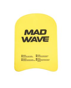 Mad Wave Kids Kickboard - Yellow