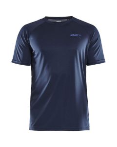Craft Men's Eaze Train T-Shirt - Navy Blue