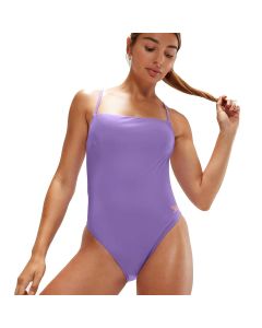 Speedo Adjustable Thinstrap Swimsuit - Miami Lilac