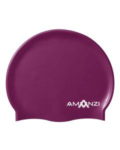 AMANZI Bordeaux Swim Cap