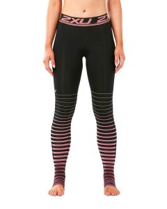 2XU Women's Power Recovery Compression Tights - Black/ Zephr