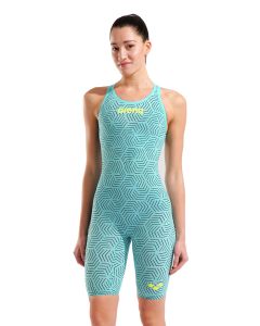 Arena Limited Edition Powerskin Carbon Air² Closedback Kneesuit - Water Maze / Black