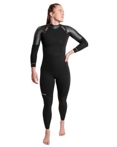 Zone3 Women's Active-Flex Wetsuit - Black / Orange