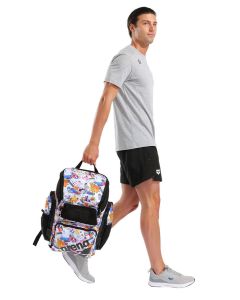 Arena One Go Allover Backpack 45L - Collage