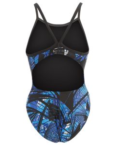 Dolfin Girls XtraSleek Eco Torrent V-2 Back - Blue