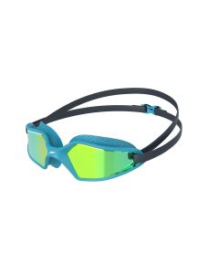Speedo Hydropulse Junior Mirrored B-Grade Goggles - Navy / Blue / Gold